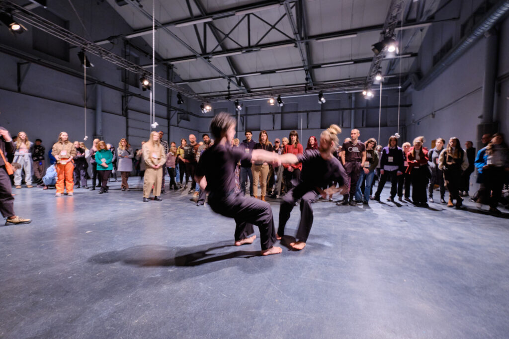Vērpete, with Krišjānis Sants and Erik Eriksson. Photo © Rihards Klaužs