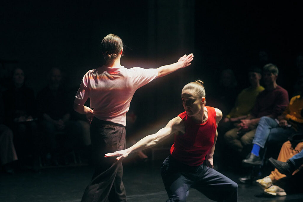 Standing – Magdalena Haylek, Roberta Ceginskaite. © Maurice Gunning